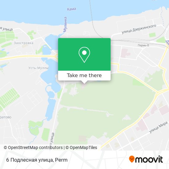 6 Подлесная улица map