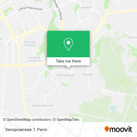 Запорожская 7 map