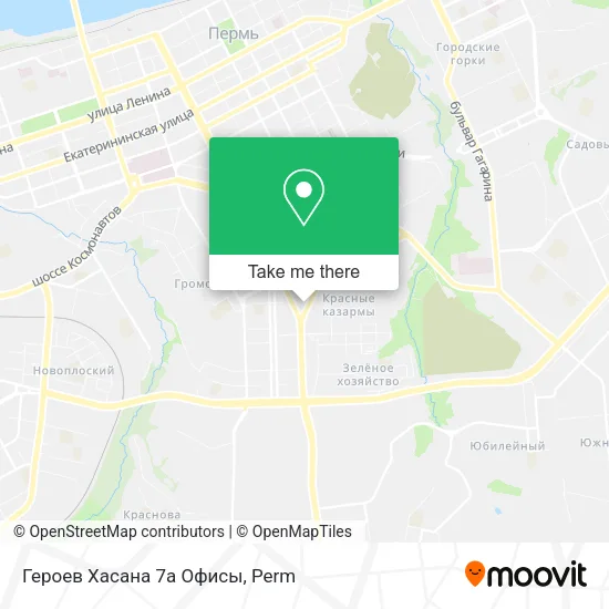 Героев Хасана 7а Офисы map