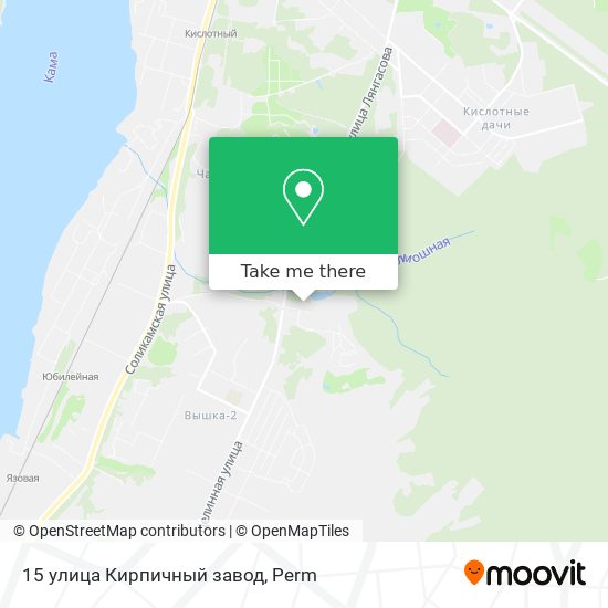 15 улица Кирпичный завод map