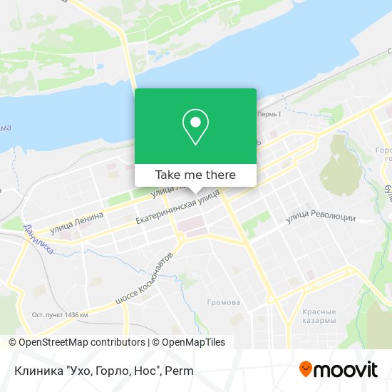 Клиника "Ухо, Горло, Нос" map