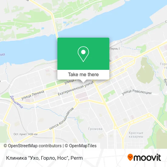 Клиника "Ухо, Горло, Нос" map