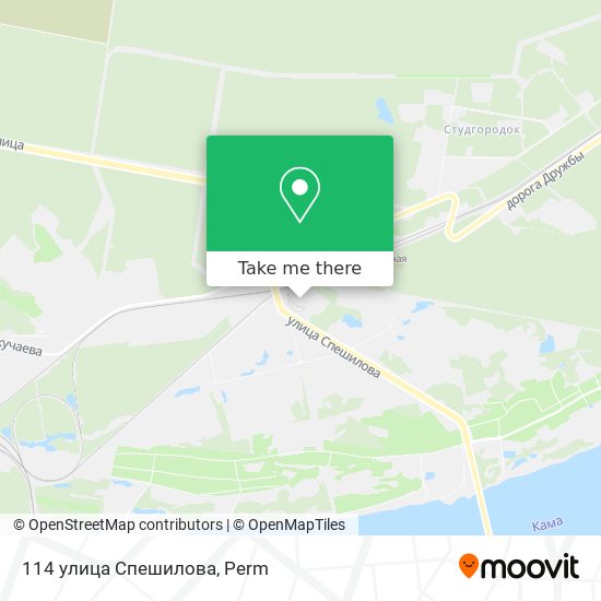 114 улица Спешилова map