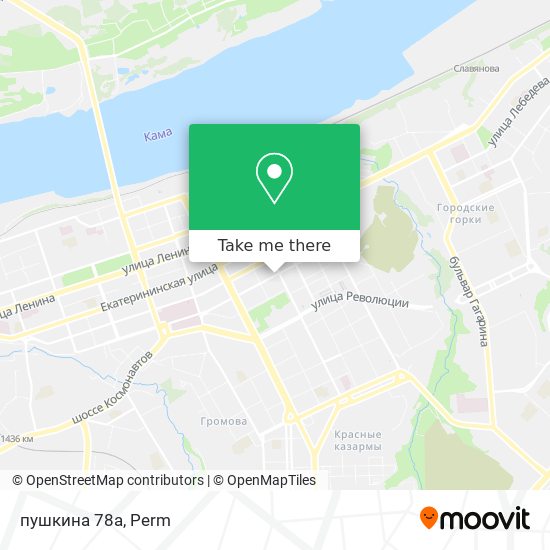 пушкина 78а map