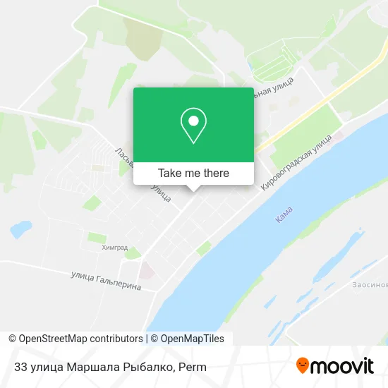 33 улица Маршала Рыбалко map