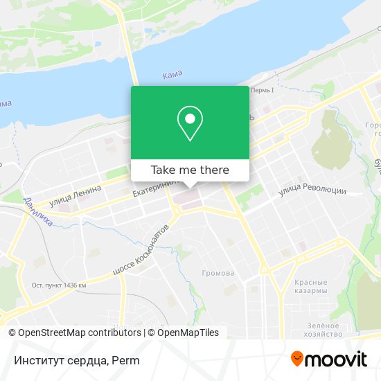 Институт сердца map