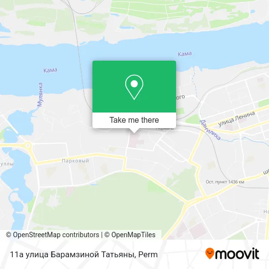 11а улица Барамзиной Татьяны map