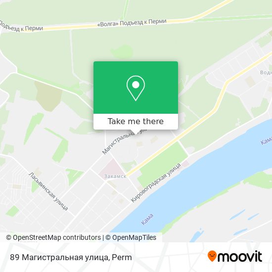 89 Магистральная улица map