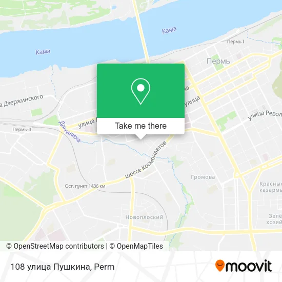 108 улица Пушкина map