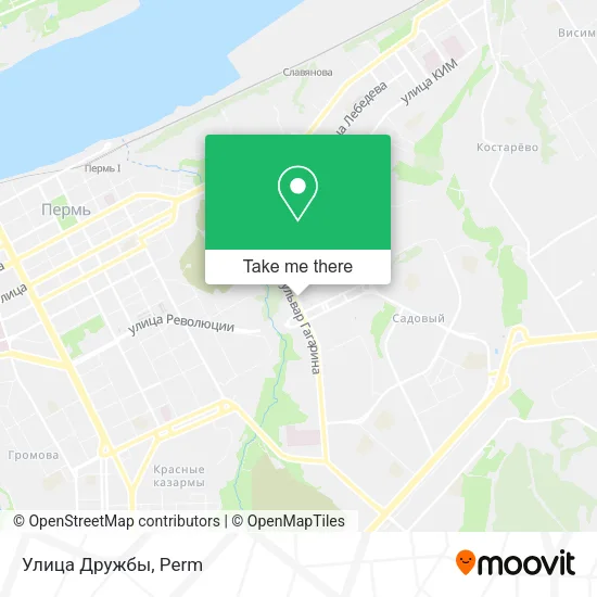 Улица Дружбы map