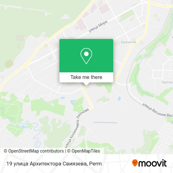 19 улица Архитектора Свиязева map