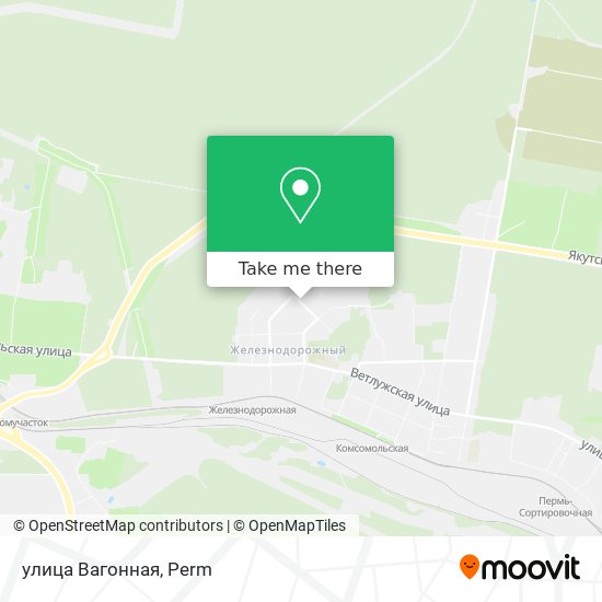 улица Вагонная map
