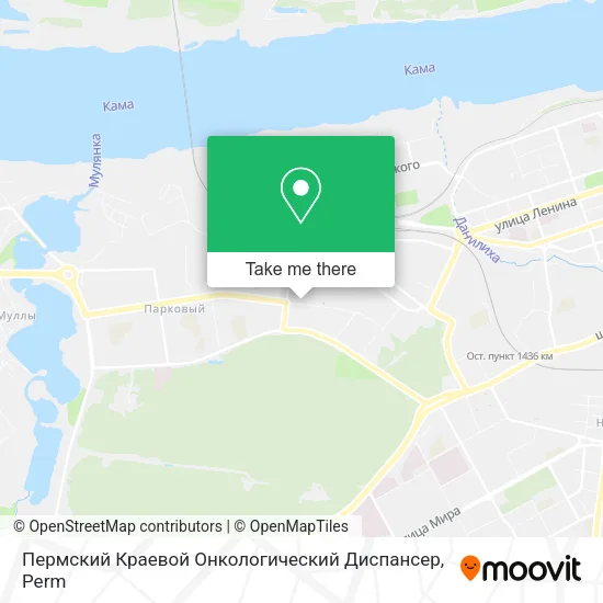 Пермский Краевой Онкологический Диспансер map