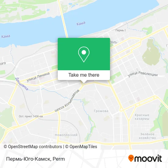 Пермь-Юго-Камск map