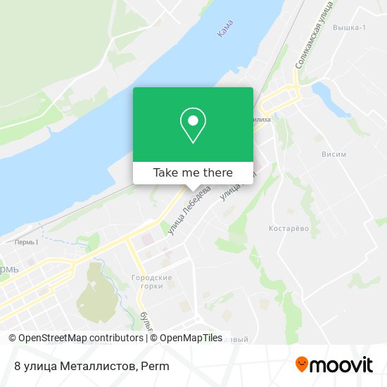 8 улица Металлистов map