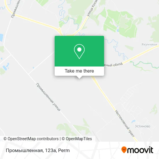 Промышленная, 123а map