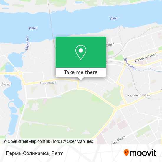 Пермь-Соликамск map