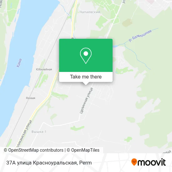 37А улица Красноуральская map