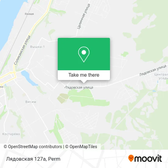 Лядовская 127а map