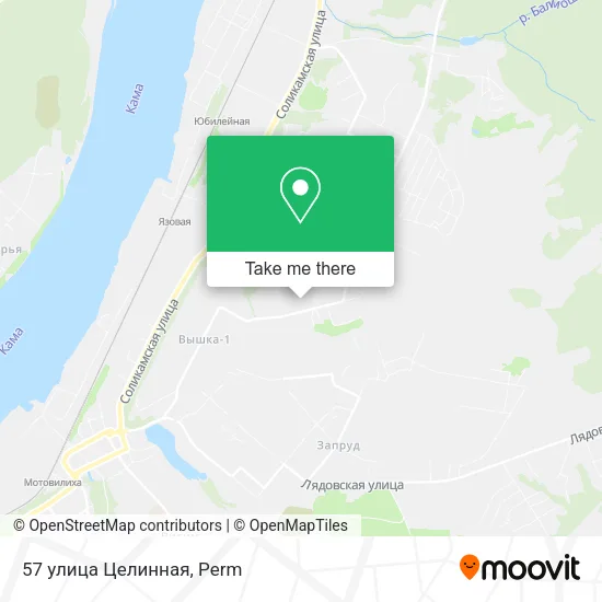 57 улица Целинная map