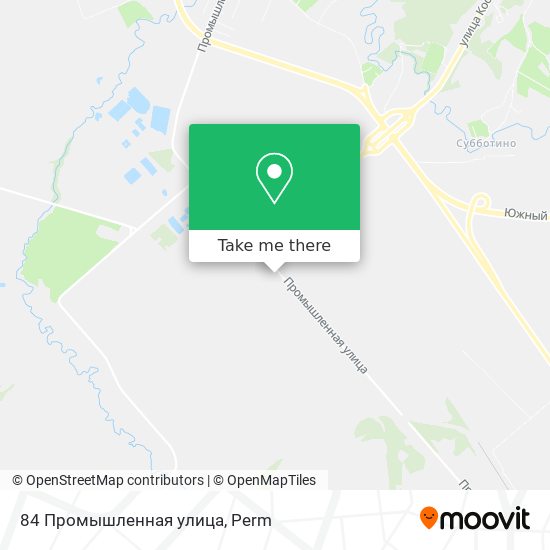 84 Промышленная улица map