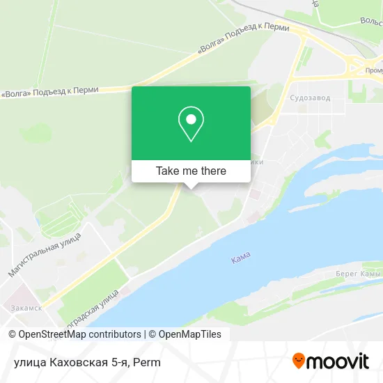 улица Каховская 5-я map