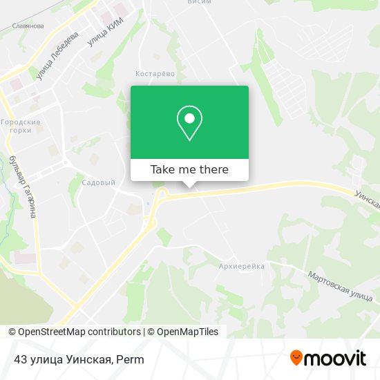43 улица Уинская map