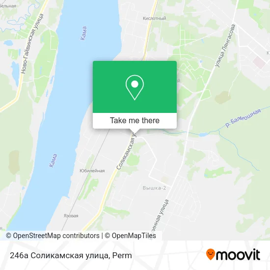 246а Соликамская улица map