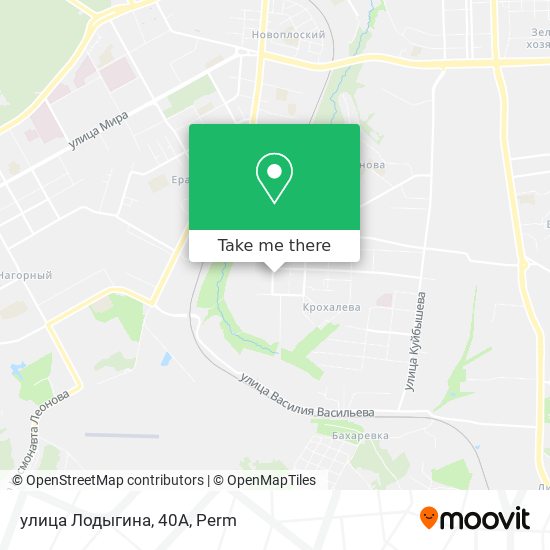 улица Лодыгина, 40А map