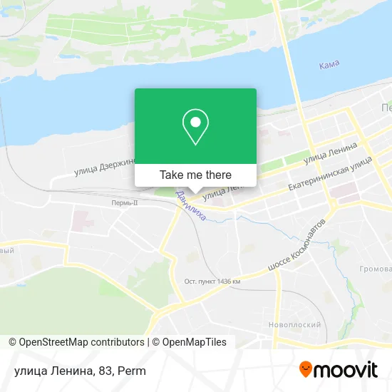 улица Ленина, 83 map
