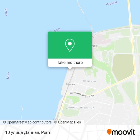 10 улица Дачная map
