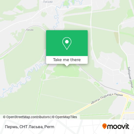 Пермь, СНТ Ласьва map