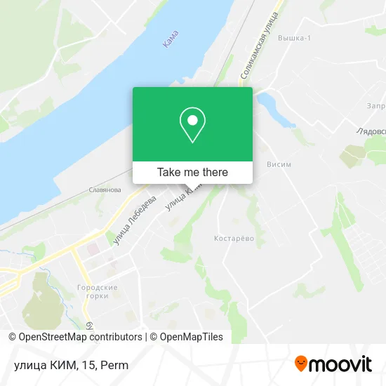 улица КИМ, 15 map