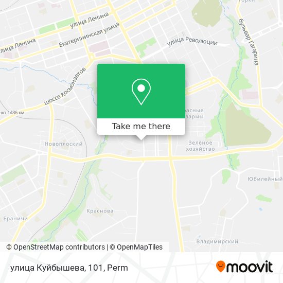 улица Куйбышева, 101 map