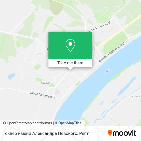 сквер имени Александра Невского map