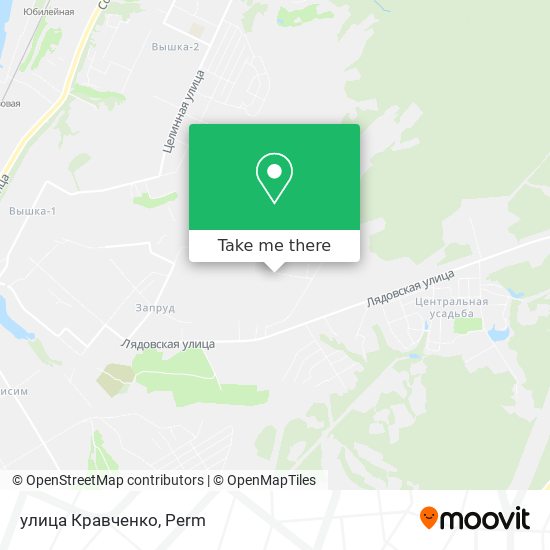 улица Кравченко map
