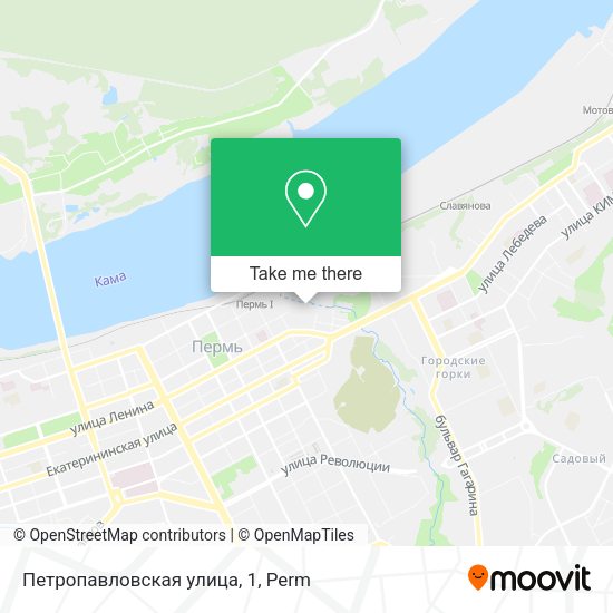 Петропавловская улица, 1 map