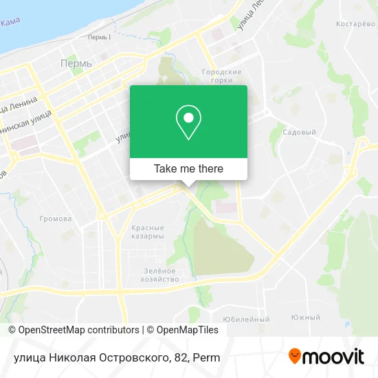 улица Николая Островского, 82 map