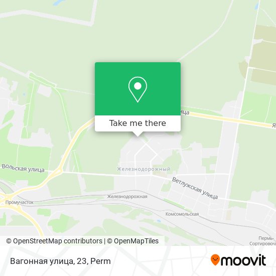 Вагонная улица, 23 map