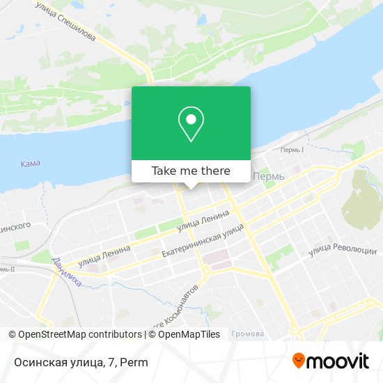Осинская улица, 7 map