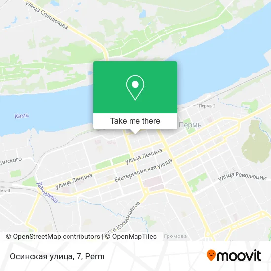 Осинская улица, 7 map
