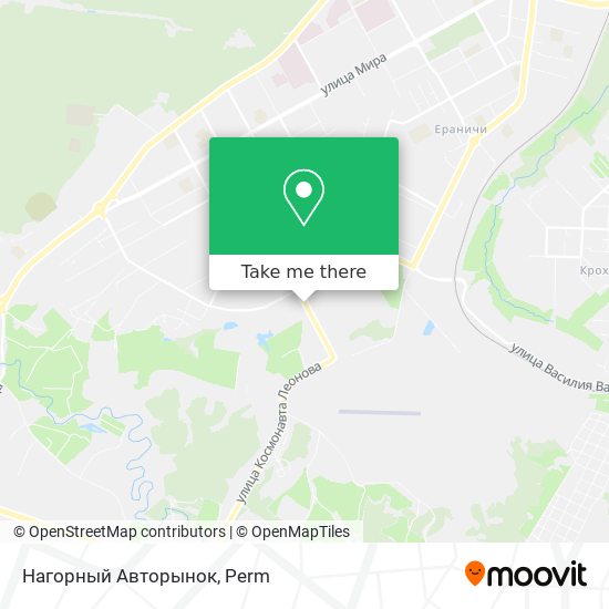 Нагорный Авторынок map