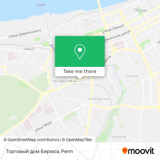 Торговый дом Бирюса map