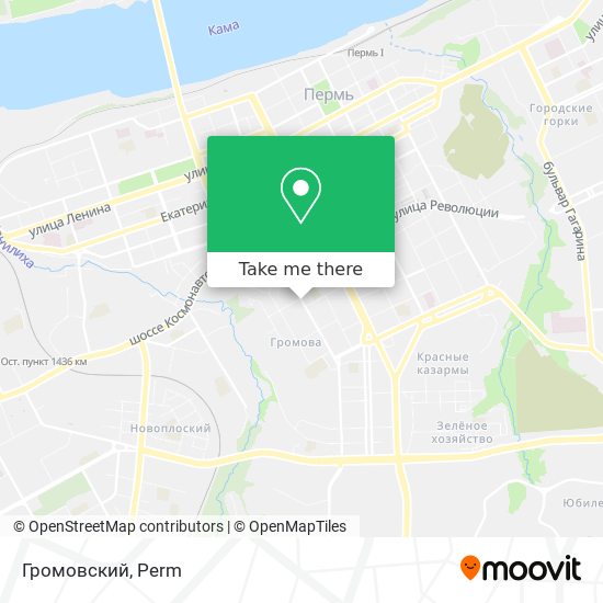 Громовский map