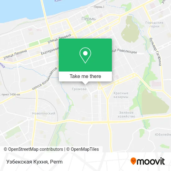 Узбекская Кухня map