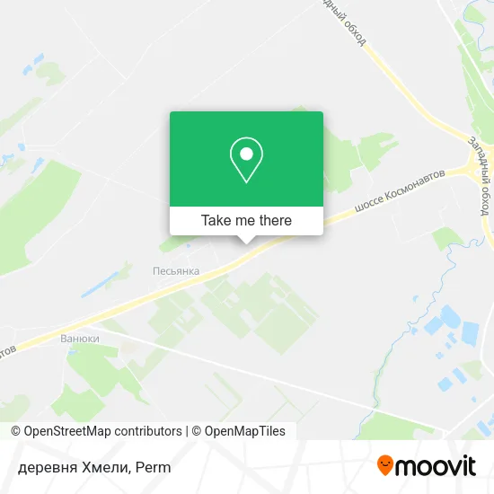 деревня Хмели map