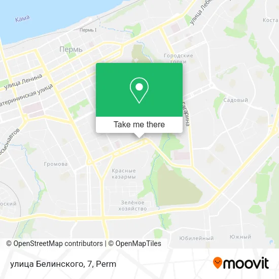 улица Белинского, 7 map