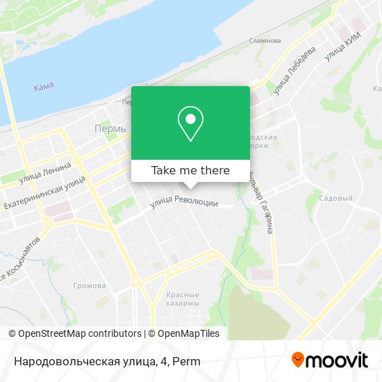 Народовольческая улица, 4 map