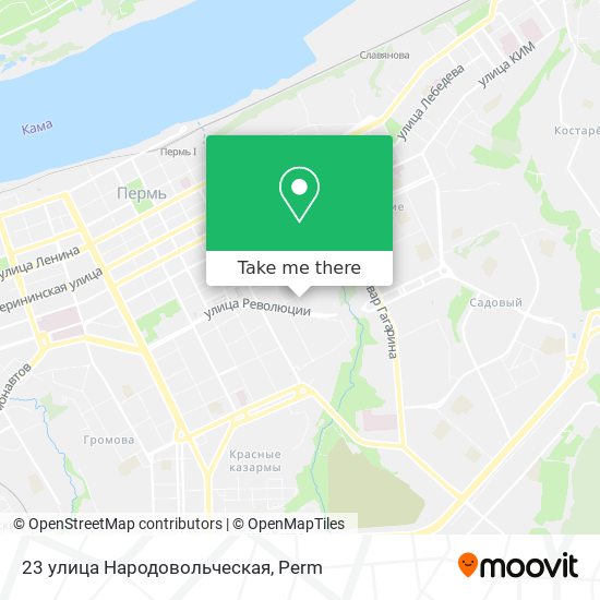 23 улица Народовольческая map