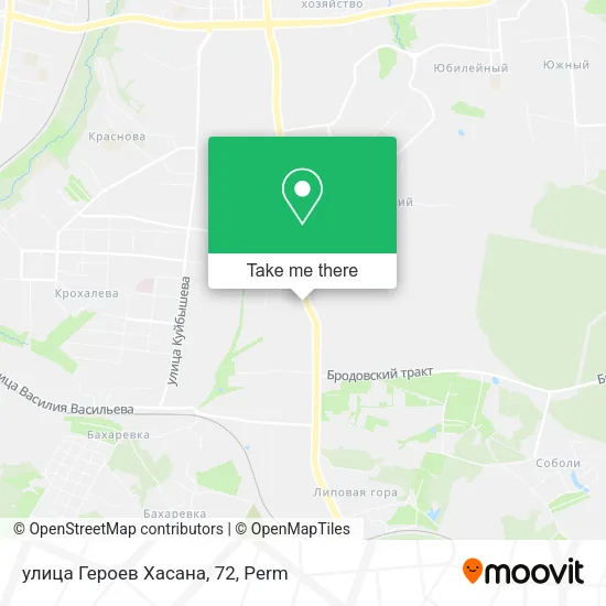 улица Героев Хасана, 72 map